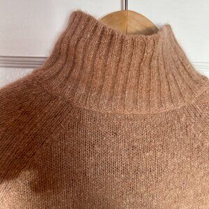360 Cashmere mock neck sweater, size S